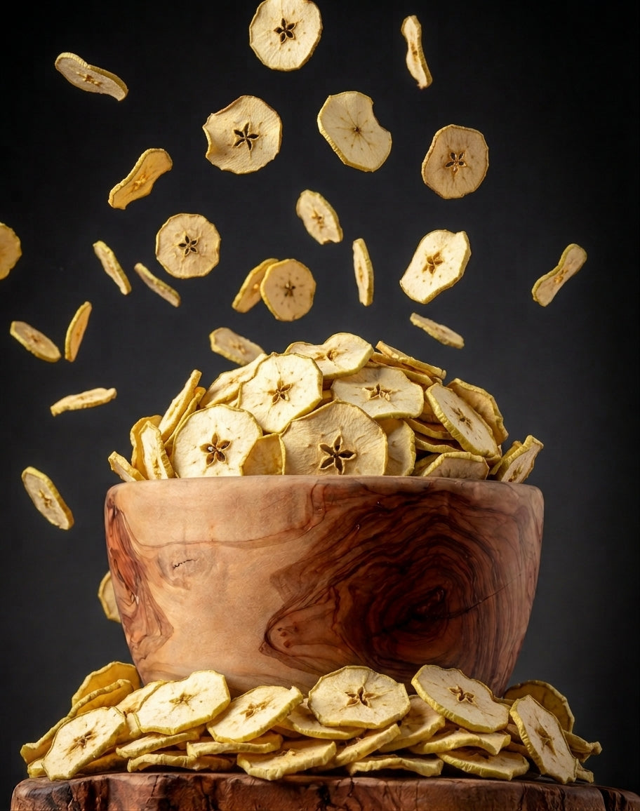 Manzana deshidratada